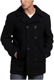 London Fog Men's Wool Blend Pea Coat