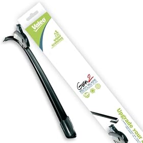 Valeo U-21 Gen2 Premium All-Season Bracketless Wiper Blade - 21", Pack of 1