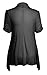 Women's Open Front Ruched Short Sleeve Shark Bite Hem Casual Plus Size Cardigan