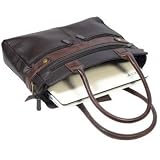 ULTIMATEADDONS Brown Ladies Netbook Tote Hand Bag for Asus Eee PC T91 N10 Linux Edition's