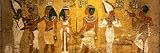 King Tut Tomb Wall, Egypt Photographic Poster Print by Kenneth Garrett, 12x36