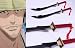 Dream2reality Cosplay Bleach kyoraku shunsui Katen kyoukotsu set of 2 Medium Carbon Steel Sword