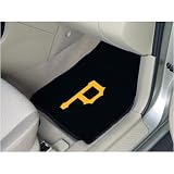 Fanmats MLB Pittsburgh Pirates 2-pc. Car Mat Set