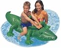 64" x 38" Inflatable Gator Swimming Pool Float Toy
