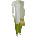 Salwar Kameez Small Cotton Printed Embroidered Dress Size S (slk402)