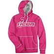 Icon County Women's Hoody Casual Sweatshirt - Pink