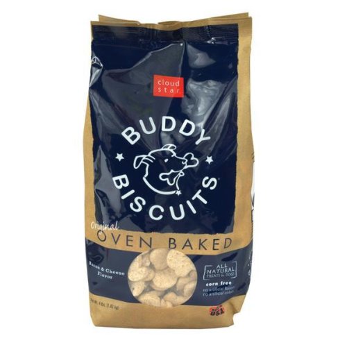Buddy Biscuits Oven Baked - 4 lb Value Bag in Bacon and Cheese
