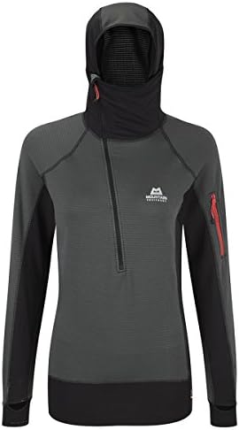 Mountain Equipment Eclipse Hooded Shirt - Long-Sleeve - Women's Shadow Grey/Black, US L/UK 14