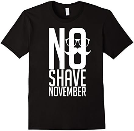 Men's Men's No Shave November Shirts Large Black