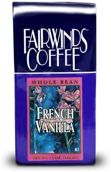 Fairwinds Coffee - French Vanilla - 12 Oz (Whole Bean)