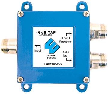 Wilson 800 Mhz 2 Way Tap 75/25 Unequal Power Splitters