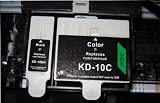pripa 1 Set = 2 Patronen für KODAK kompatibel zu NR 10B + NR 10C. Passend zu folgenden Geräten Kodak 5300 5500 Kodak ESP 5 7 9 ESP 3250 5250 6150 7250 9250 Kodak ESP Office 8150. Sie erhalten 1 black schwarz + 1 color farbig Patrone.