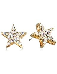 Betsey Johnson "Fairyland" Star Stud Earrings