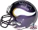Ron Yary Autographed/Hand Signed Minnesota Vikings Purple Mini Helmet with HOF 01 Inscription