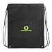University of Oregon Drawstring Bag Cinch UO Ducks Draw String Back Pack - For Boys Girls Students or Adults