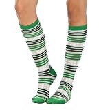 Xhilaration��� Juniors'Knee High 3 Pack Socks - Green&Gray Snowflake Stripe/Green Argyle Snowflake/Dark Gray Cable Knit - One Size