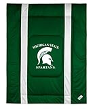 Michigan State Spartans Sideline Twin Comforter