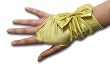 Shiny Stretch Satin Spandex Fingerless Sleeve Gloves