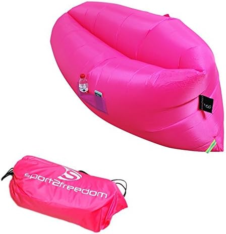 Original Inflatable Waterproof Lounger Air Filled Sofa By Sport Dreamer - Couch Ballon Lay Bag - Camping Beach Park Backyard Fishing Mountains ...