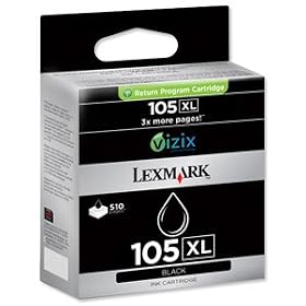 Lexmark 14N0822E 105XL RP Ink Cart - Black