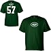 Reebok New York Jets Bart Scott Name & Number T-Shirt Size: Extra Large
