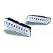 AEG 97142 LED Tagfahrlicht LS 18, kompakte sportliche Form, mit Positionslicht, 2 x 18 Power LED in Doppelreihe 12 und 24 Volt, zur Selbstmontage, ECE R7 und R87