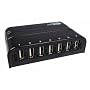 Cables Unlimited USB1870 USB 2.0 7-Port Desktop Hub with Power