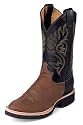 Men's Justin 11" Flexible Pull On Western Boots