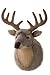Wild and Wooly Deer with Antlers Wall Head Plush by Gund