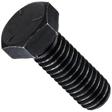 Grade 5 Plain Steel Hex Cap Screw, USA Made