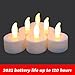 KOBWA Battery-Powered Flameless Candles Stunning LED Tea Light Candles The Perfect Decoration,Pack of 24