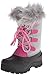 Northside Snow Drop II Winter Boot (Little Kid/Big Kid),Gray/Pink,4 M US Big Kid