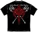 Firefighter T-Shirt Elite Breed Red Maltese Black