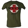 MASH 4077th Circle Army Green T-shirt Tee