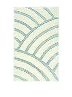 Pandora Alfombra de Baño Karya Blanco 55 x 60 cm