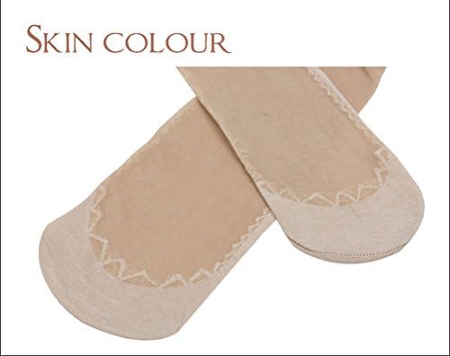 HOTC Womens High Quality Noil Silk Invisible Seamless Socks