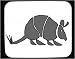 Armadillo Decorated Mouse Pad