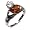 Certified Genuine Honey Amber and Sterling Silver Irish Claddagh Ring