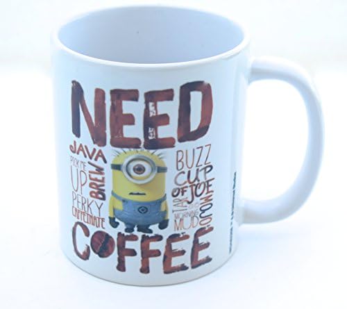Minions, ceramic coffee mug 11 oz, birthday gift for boys and girls.