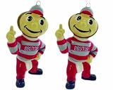 NCAA 2 Pc. Porcelain Figure Ornament Set
