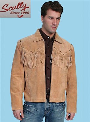 Scully Mens Boar Suede Leather Hooded Jacket 221 Bourbon