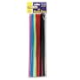 GLITTER,1/2"POMS,80PK,AST