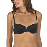 41uXjT09QBL. SL160  Gilligan & OMalley® Push Up Balconette Bra   Black