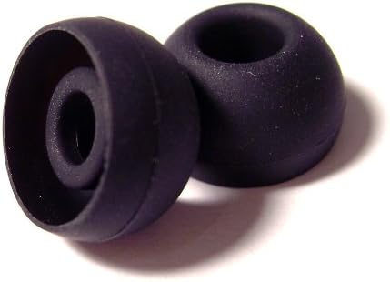 3 Pair Black Large Replacement Silicone Ear Tips for Sony In-Ear Earphones Headphones with 9mm Drivers