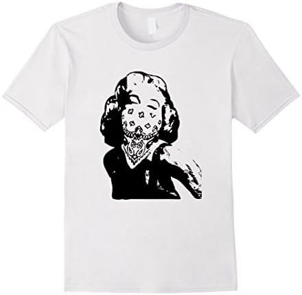Men's Gangster Monroe T-Shirt 2XL White