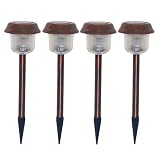 Tools & Hardware : Grip 4 pc Copper Solar Light Kit