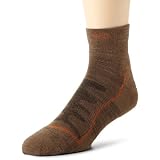 KEEN Men Boulder Canyon Quarter Ultralite Sock,Dark Earth,Large