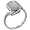 Sterling Silver Mother Of Pearl Leaf Ring