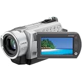 Sony Handycam DCR-SR200E - Camcorder - widescreen - 2.1 Mpix - optical zoom: 10 x - supported memory: MS Duo, MS PRO - HDD : 40 GB