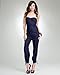 bebe Sweetheart Neckline Jumpsuit - PETITES